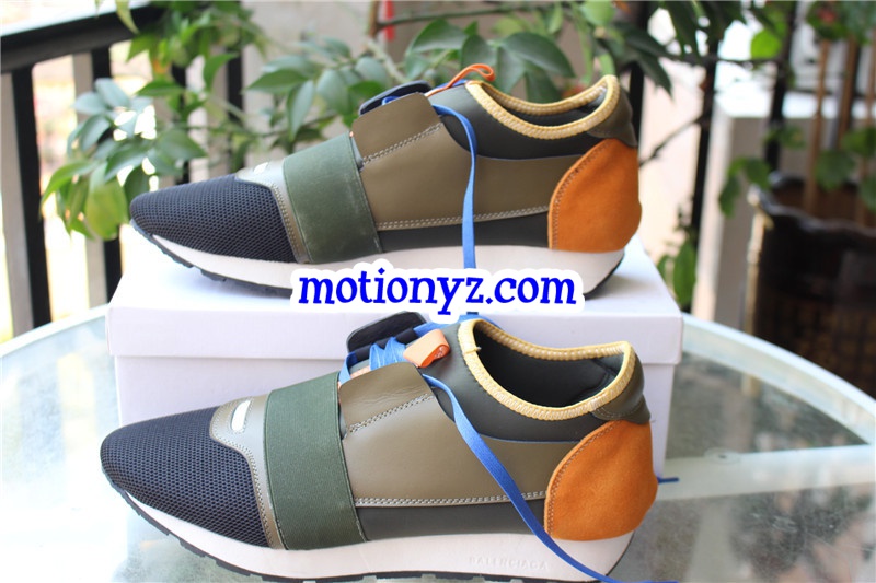 Balenciaga Race Runner Sneaker Black Brown